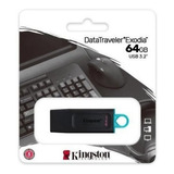 Pendrive Kingston Datatraveler Exodia 64gb Usb 3.2