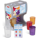 Melissa & Doug Juguete Dispensador Bebidas Madera Jugo Hielo