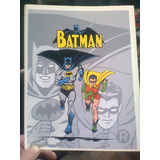 Batman Lamina Repro Adam West Presentacion Serie Tv Retr Kxz