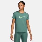 Polera Nike One Swoosh Mujer Verde