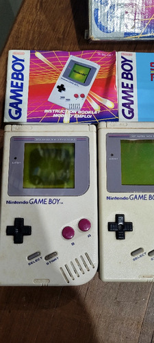 2 Game Boy Caixa Manual E 5 Cartucho Nintendo 