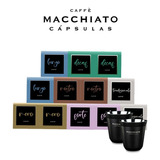 12 Cajas Capsulas Mas Regalo Macchiato Compatible Nespresso