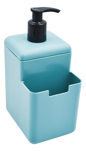 Dispensador De Jabón Líquido 500 Ml Despachador Baño Cocina Color Verde Agua