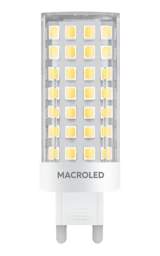 Lampara Led Bipin G9 12w Macroled 220v Blanco Cálido