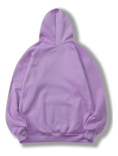 Buzo Canguro Hoodie Liso Maxi Unisex Fit Hoddie Pastel