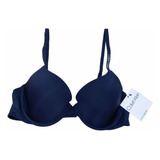 Brasier Calvin Klein Original Talla 36 B Color Azul Oscuro