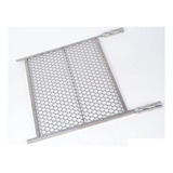 Grelha Moeda Aço Inox 50 X 40 Cm Para Churrasco