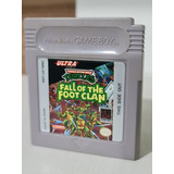 Fita Original Nintendo Gameboy Classico Turtles Fall Of Foot