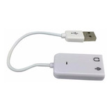 Adaptador De Audio Usb 7.1 Externo (placa De Áudio Som)