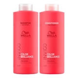 Wella Invigo Color Brilliance Shampoo (1000ml) E Condicionad