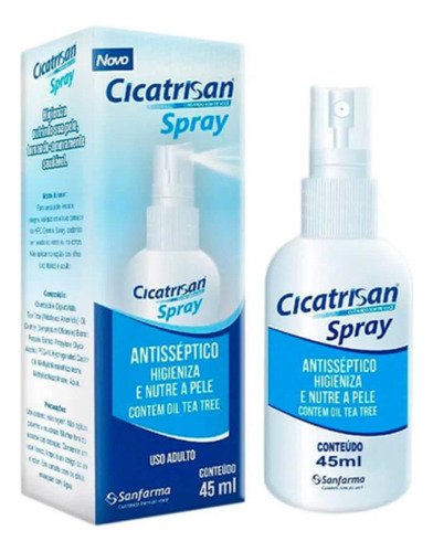 Antisseptico Spray 45ml - Sanfarma