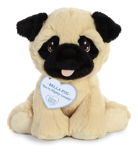 Cor Aurora Precious Moments Peluche Suave Perro Pug Bebe