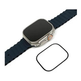 Película Gel 3d Com Borda P/ Smartwatch Ultra Série 8 49mm