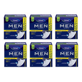 Kit C/ 6 Absorvente Masculino Tena Men Level 2 60 Unidades