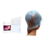 Pack Decolorante Azul + Gorro Visos Con Crochet