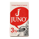 Pack De 10 Cañas Para Saxo Alto Juno Jsr6135 Medida 3,5
