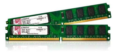 Kit Memoria 2 Memorias De 2 Gigas Ddr2 - Total 4gigas