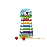 Xilofono Marimba Pequeña Juguete Niños Musical Madera Sz-095