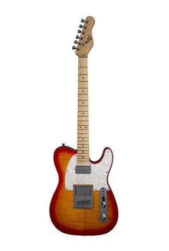 Guitarra E M.kelly 53db Cherry Sunburst