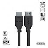 Cabo Hdmi 15 Metros Pcyes 2.0 4k Phm20-15