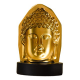 Buda Castiçal Candelabro Lareira Estátua 11cmx8,3cmx17,3cm