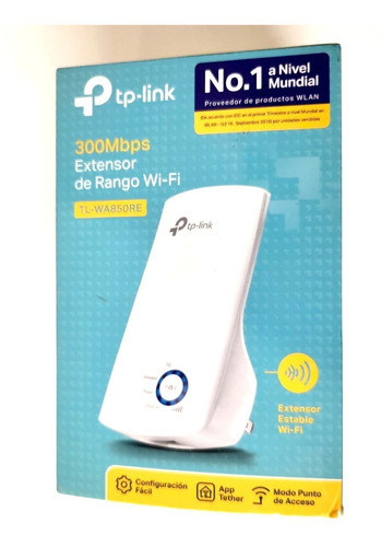 Repetidor De Wifi Inalámbrico Universal, Tp-link Tl-wa850re