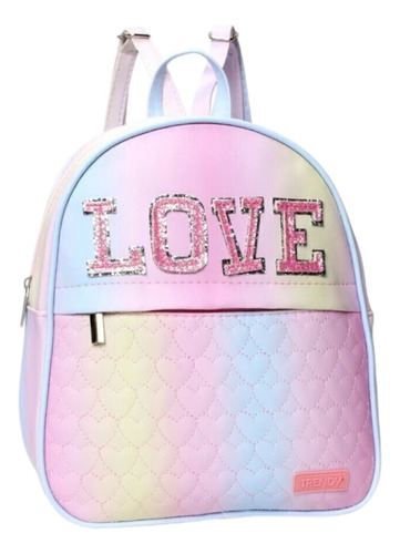 Mochila Infantil Jardin Nena 11 PuLG. Love Trendy