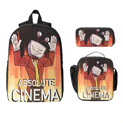 Conjunto De 3 Bolsas Escolares Deltarune Game Para Meninas E