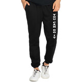 Pantalón Sudadera Jogger Laterales Contraste De Hombre