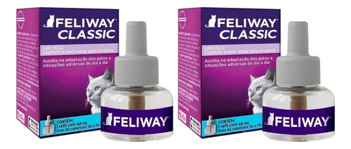 Feliway Classic Refil 48ml - 2 Unidades