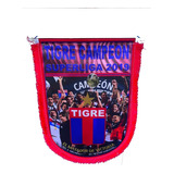 Banderin De Futbol Tigre Campeon Superliga 2019 33 X 26 Cm