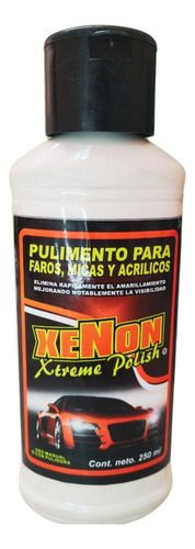 Pulimento Para Faros,micas Y Acrílicos 250ml