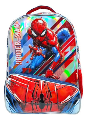 Mochila Spiderman Hombre Araña Escolar Espalda 17 Pulgada 3d