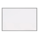 Lousa Quadro Branco 90x60 Cm Moldura Aluminio Slim Luxo