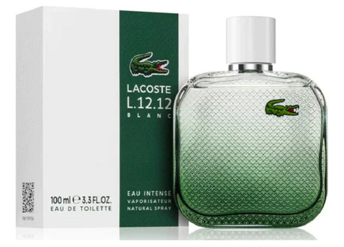 Perfume Lacoste L.12.12 Blanc Eau Intense Edt 100 Ml