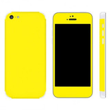 Styker Skin Premium - Jateado Fosco Amarelo - iPhone 5c