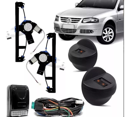 Kit Alzacristales Electricos Vw Gol Power 3 Puertas Dp20 !!