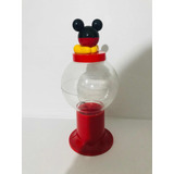 Mini Baleiro Mickey Plástico 30cm Base Vermelho