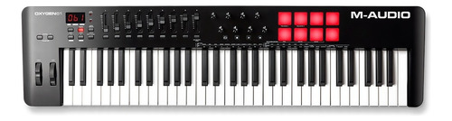 Teclado Controlador Midi M-audio Oxygen61 Com Pads