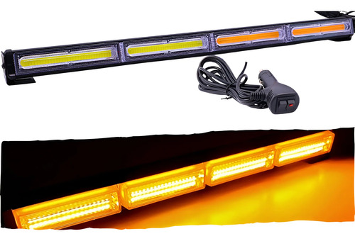 Barra Torreta Led 4 Módulos Cob 16 Funciones Estrobo Códigos | MercadoLibre