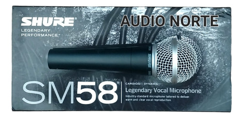 Microfono Shure Sm 58 L-c Cardio Dinamico Vocal Microfono  
