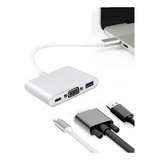 Adaptador De Pendrive Usb C Para Macbook Air/pro 2021 Vga