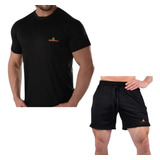 Combo Hombre! Remera Ng + Short Con Cierre