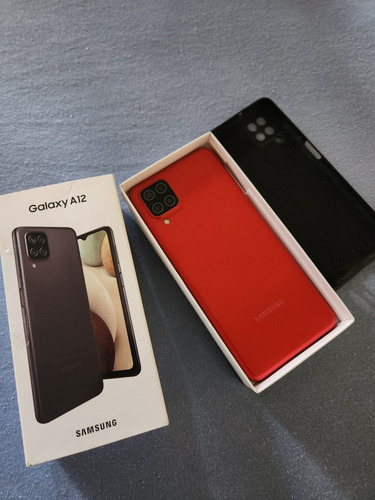 Celular Samsung A12 68 Gb Vermelho