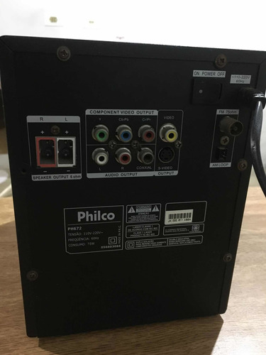 Philco Ph 672 No Estado Não Funciona Para Peças