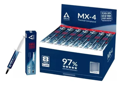 Pack X24 Pasta Termica Disipadora Mx4 Pasta Termica Artic 4g