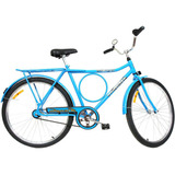 Bicicleta Monark Barra Circular Aro 26 Cor Azul