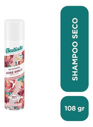 Batiste Dry Shampoo  Aerosol Rose Gold 108 Grs