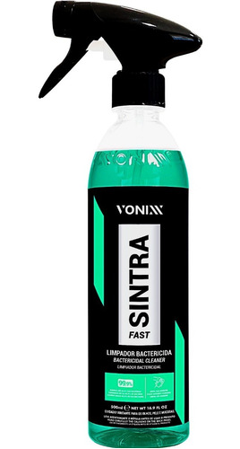 Sintra Fast Limpador De Painel Automotivo Vonixx 500ml