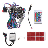 Kit De Tiras De Luces De Neón Led Rgb Para Interiores De Aut